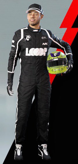 LewisF1Game's tweet photo. #NewHelmetDesign #NewRaceSuit #LH44 🖤🤍💜🇬🇧🙌🏻 https://t.co/qxISHwEYSp