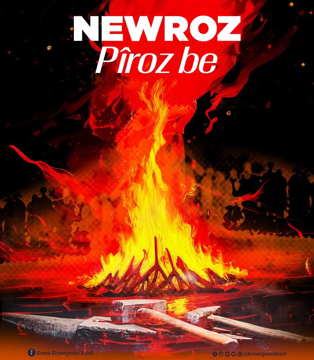 kovargerenkurd's tweet photo. Newroza Gelê xwe ji dil û can pîroz dikin. 
Hêvî dikin ku bibe destpêka azadî û aramîya gelê kurd.
#Newroz
#NewrozPiroz 
#NewrozPirozBe 
#Kurd
#Kurdi
#Kurdistan https://t.co/sRSZGOpqqf