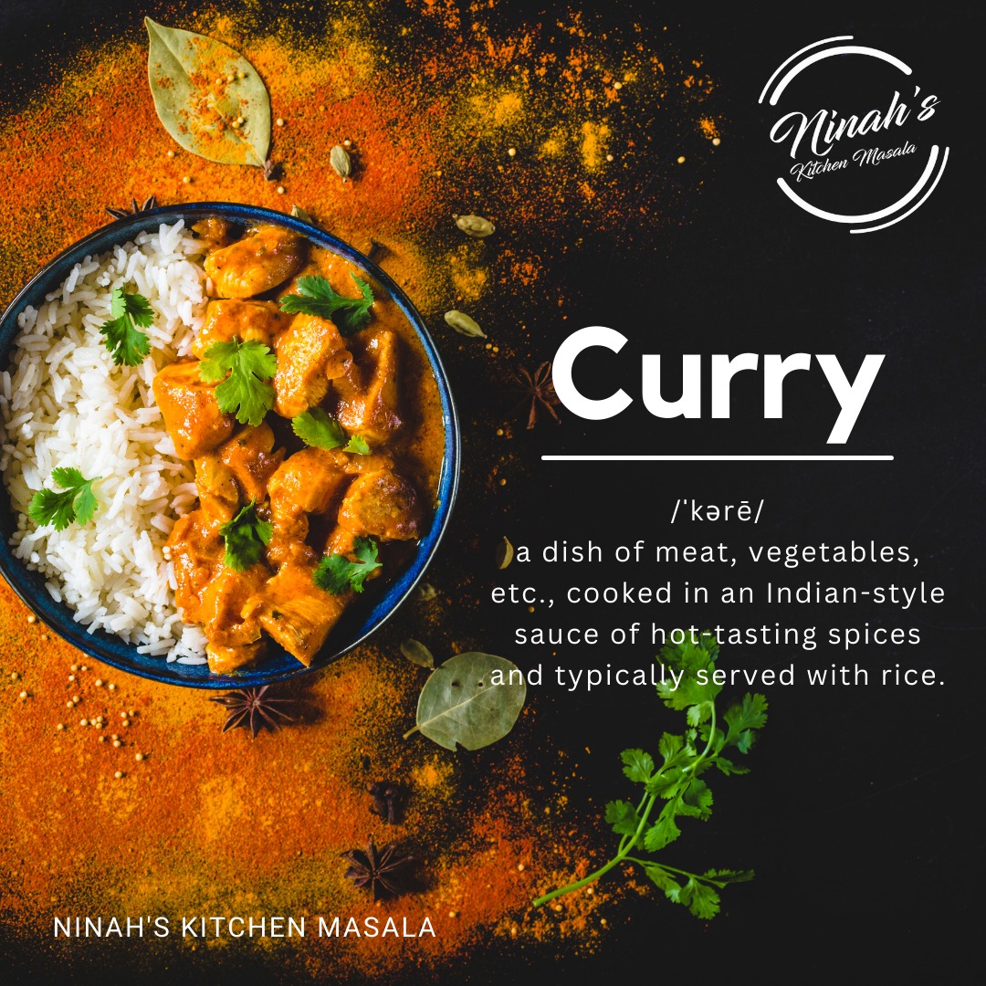 Did you know that curry is a blend of many spices and herbs? At Ninah's Kitchen Masala, the perfect curry is a symphony of flavours. From fiery chillies to sweet cinnamon, our masalas are expertly crafted to create balance. 
DM  to pre-order your meals. #CurryLove #SpiceBlends