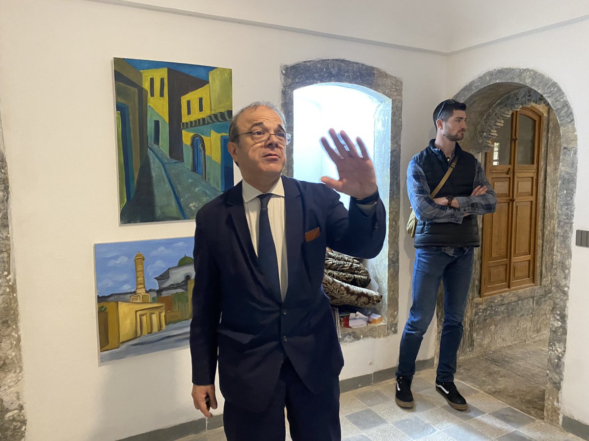 Nawafjasem7's tweet photo. today We are pleased with the second visit of the French Consul General to Mosul in the Old City in Home #MosulEye We welcome everyone who visits the house, available to all. March 21 https://t.co/FdYNz7c2dX