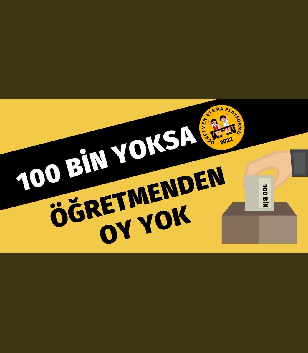 AyseNur4249's tweet photo. ✅️Aylarca bekledik.
✅️Hak ettiğimiz sayıyı istiyoruz.
✅️45.000 sayısı atama bekleyen öğretmenlerin beklentisini karşılamadı.
✅️İhtiyaca yönelik 100 bin öğretmen alımı istiyoruz. 
KPSS 2022 PUANI İLE
@tcmeb @RTErdogan #YüzbinAtamaYoksaOYyok https://t.co/7ppVvhQHDX