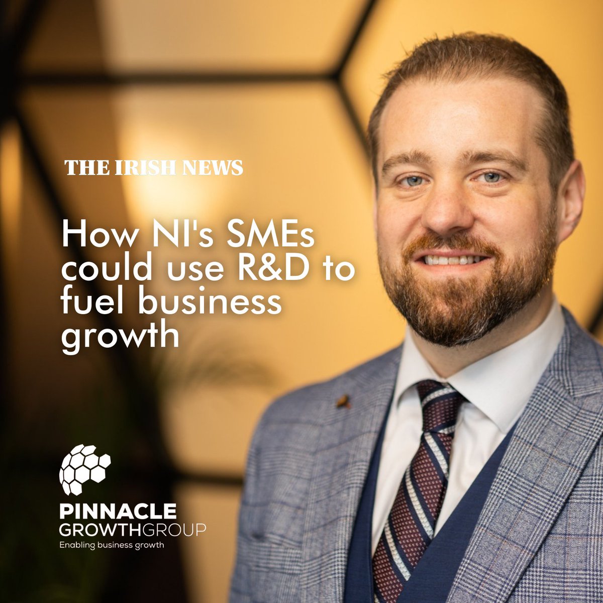Our Managing Director, Robert McConnell, talks to <a href="/irish_news/">The Irish News</a> about how SMEs could use R&amp;D to fuel business growth. Read more here: hubs.li/Q01HDDZh0