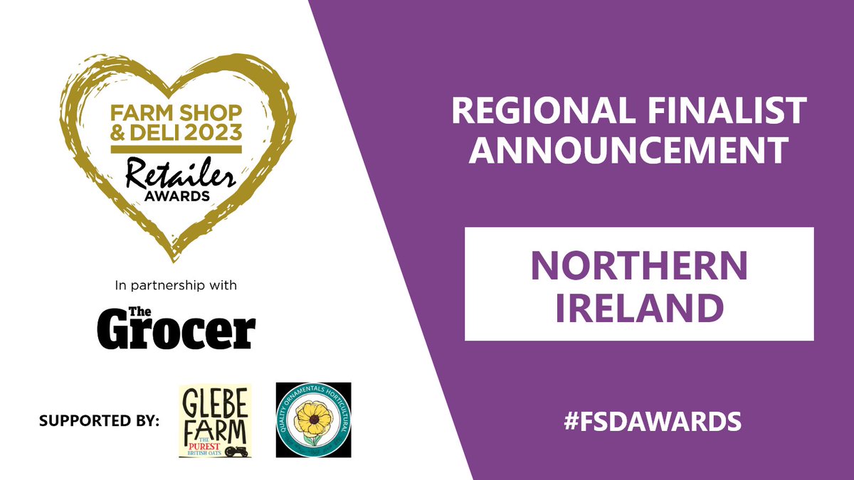Shout out to our fantastic Northern Ireland large retailers Colemans Farm Shop, <a href="/FreshFoodHall/">Cunningham Butchers</a> and @Joe@quailsfinefoods In the running for small retailer of the year are Clive's Country Corner and Millar Meats and FIne Food - good luck all!
