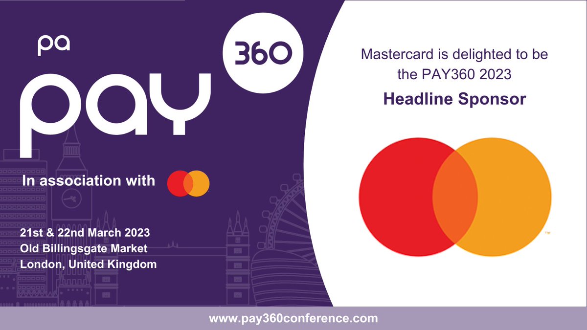 MastercardUKbiz's tweet photo. Next up at #PAY360 we have Josh Berle, Director, Business Development joining the panel ‘Accessibility is Queen.’ 

Dirk Mourik, Global Director of Enterprise Strategy, Ekata then addresses how to unlock the potential of PSD2 and SCA! 

@ThePAssoc #payments https://t.co/vowJlOT2LH