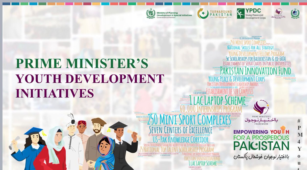 Mahi64920134's tweet photo. The YPDC is part of the government's efforts to achieve the Sustainable Development Goals and promote social and economic development. 
#YPDC
#Ba_IkhtiyarNaujawan
#PM4Youthk https://t.co/Ezkl9to4w2