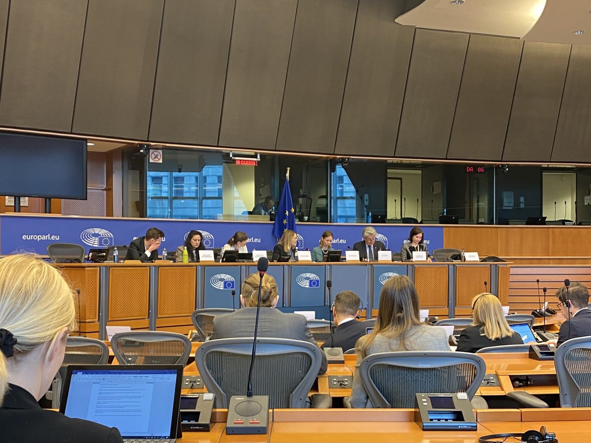 IMCO Committee Press (@ep_singlemarket) on Twitter photo DSA ‼️The kick-off meeting of the <a href="/EP_SingleMarket/">IMCO Committee Press</a> Working Group on the implementation of the Digital Services Act took place today w/ a first discussion w/ Commissioner <a href="/ThierryBreton/">Thierry Breton</a> & <a href="/EU_Commission/">European Commission</a> representatives.
The WG is chaired by the DSA rapporteur <a href="/SchaldemoseMEP/">Christel Schaldemose</a> DSA ‼️The kick-off meeting of the <a href="/EP_SingleMarket/">IMCO Committee Press</a> Working Group on the implementation of the Digital Services Act took place today w/ a first discussion w/ Commissioner <a href="/ThierryBreton/">Thierry Breton</a> & <a href="/EU_Commission/">European Commission</a> representatives.
The WG is chaired by the DSA rapporteur <a href="/SchaldemoseMEP/">Christel Schaldemose</a>