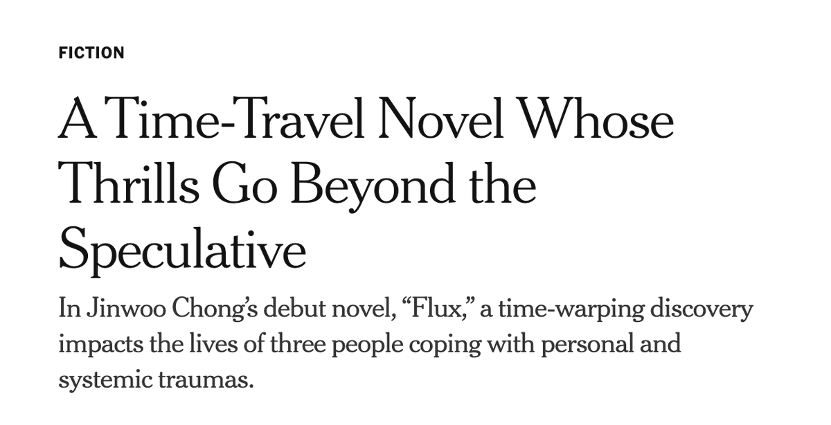 Jinwoo Chong 정진우 (@jinwoochong) on Twitter photo And I've woken up on pub day to a review in <a href="/nytimes/">The New York Times</a>.
Thank you @LairdHunt for an honor I've only ever dreamed of.
Thank you Changyu Zou for the most accurately beautiful depiction of this book that I've ever seen in my life.
This will be a wild day. 💛🖤 And I've woken up on pub day to a review in <a href="/nytimes/">The New York Times</a>.
Thank you @LairdHunt for an honor I've only ever dreamed of.
Thank you Changyu Zou for the most accurately beautiful depiction of this book that I've ever seen in my life.
This will be a wild day. 💛🖤