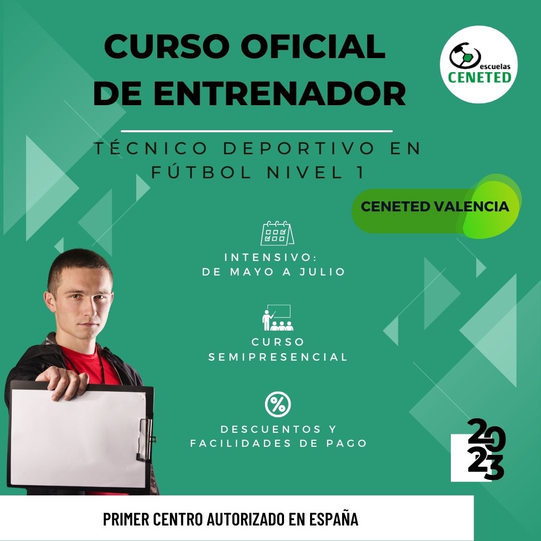 ☎️ÚLTIMA LLAMADA☎️

<a href="/CENETEDValencia/">CENETEDValencia</a>  (<a href="/ComeniusCEducat/">Comenius Centre Educatiu</a> ) 
Últimas plazas para los intensivos:
- Técnico Deportivo Nivel Inicial (Nivel 1) Fútbol
- Técnico Deportivo Nivel Inicial (Nivel 1)Fútbol Sala

🔝 Académico y 100% oficial 
📆 Inicio en Mayo
🖥️Semipresencial 
💣Descuentos