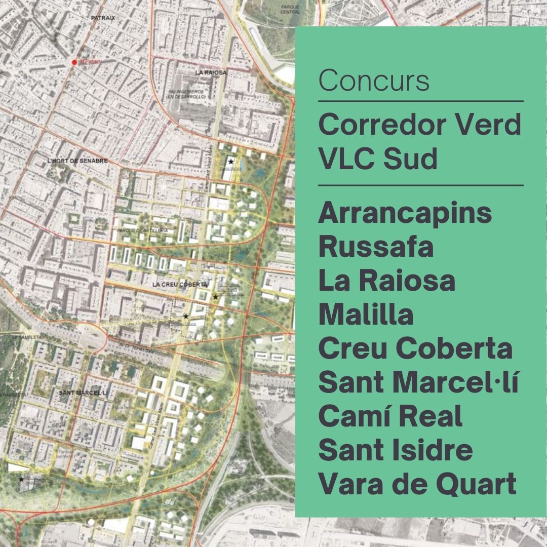 urbanismevlc's tweet photo. 🌳🌿🌷Ja tenim el disseny guanyador del Corredor Verd VLC Sud, un projecte que transformarà els barris del sud de la nostra ciutat

Amb el projecte 'Estratègia Green Leaf' València tindrà a la fi una solució que integra, dignifica i connecta entre si als seus barris
🧵👇 https://t.co/rlJDhtmMw5