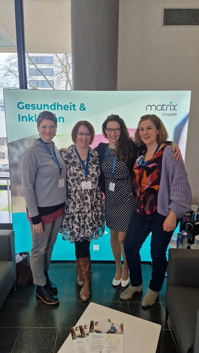 Endlich wieder <a href="/Kongress_AuG/">Kongress Armut und Gesundheit</a> live in Berlin an der Freien Universität.
Meine Kolleginnen <a href="/streber_anna/">Anna Streber</a>, Franziska Solger-Heinz, Annegret Prigge, <a href="/BullSimone/">simone bull</a> und ich freuen uns auf viele Besucher:innen am Stand der <a href="/matrixgmbhDE/">matrix Gruppe</a> und damit auf echte  Begegnungen.