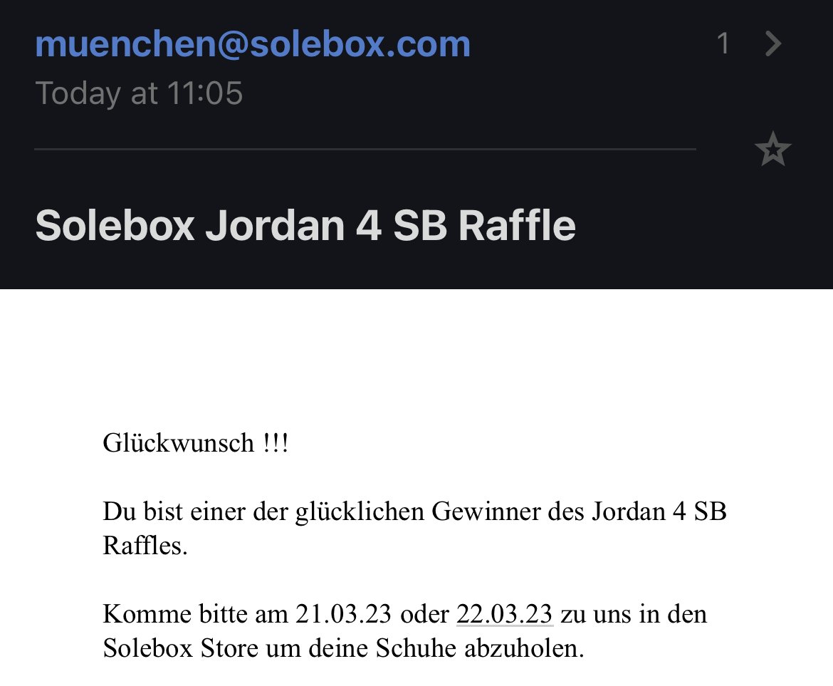 Success by a Member | Cook soles with your mates! #Solemates #solem8s #success #sneakerheads #german #cookgroup