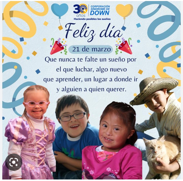 dpsCiego's tweet photo. Cuba, es ejemplo de Inclusión y Amor a la Diversidad en todos los ámbitos de nuestra sociedad. Feliz Día del Síndrome de Down. #CubaPorLaVida, #MejorEsPosible , #JuntosPorLaVidaYPorLaPaz
#JuntosXAmor https://t.co/n1Cwxxj4Wn
