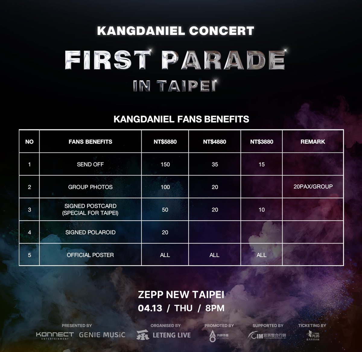 data_017's tweet photo. 230413 강다니엘 대만 콘서트 티켓 대리 합니다 

스탠딩 구역 연석 가능 
(한국 계좌 페이팔 가능)

<KANGDANIEL CONCERT FIRST PARADE IN TAIPEI>

#kangdaniel #firstparadetour #姜丹尼爾 #강다니엘 #대리 #티켓팅 #티켓 https://t.co/rwaeoamrVb