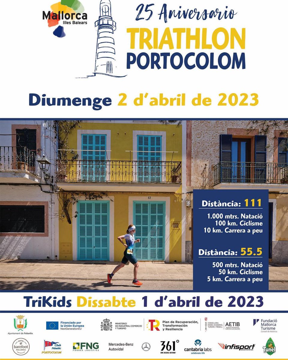 Este fin de semana vuelve, para los más valientes, el Triathlon de Portocolom 🏊‍♀️🚴‍♀️🏃‍♀️
#FNGcolabora 

#FNGFornesLogistics
#patrocinios #rsc #triatlon #transporte #logística