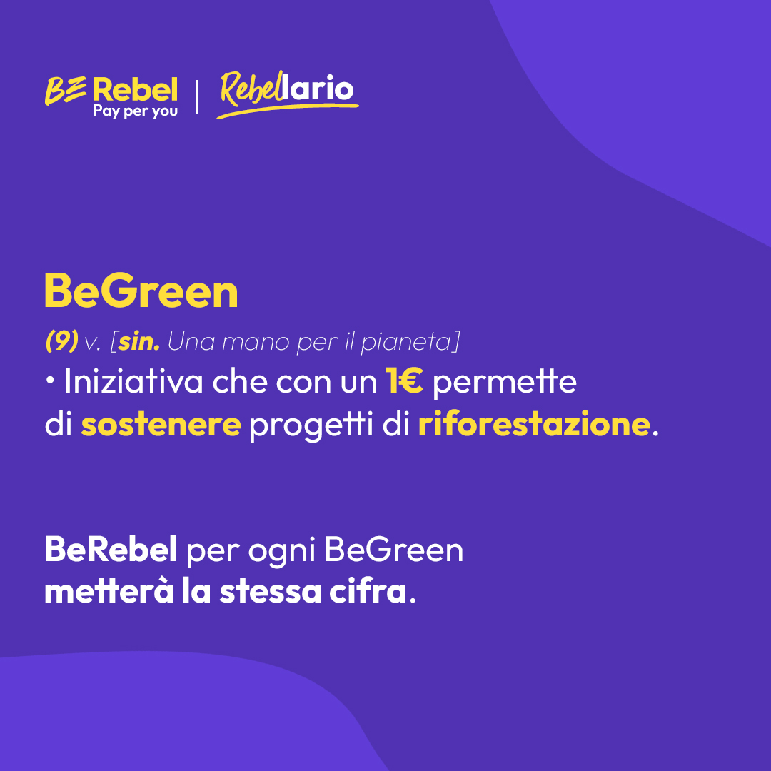 Un modo per compensare la CO2 emessa dalle auto. Un modo per stare accanto al pianeta. #Rebellario