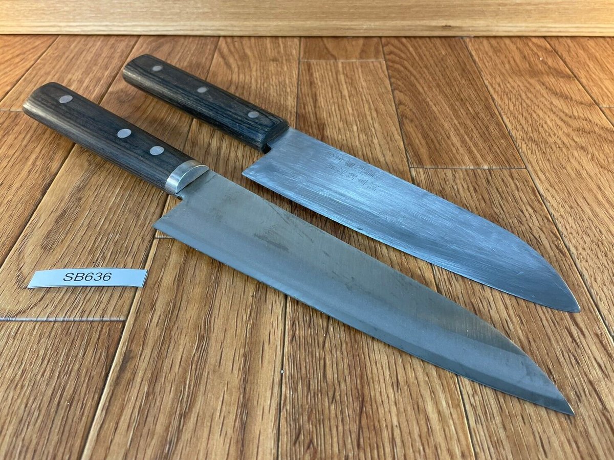 MauiNew's tweet image. Japanese Chef's Kitchen Knife Set 2 Piece SANTOKU from Japan SB636
ebay.com/itm/2349347617…
#Japanesetools
#sushilover
#kitchenknife
#japanesemade
#kitchenhelper
#gooditem
#vintagelover
#onlyinJapan
#chef
#cook
#sashimi