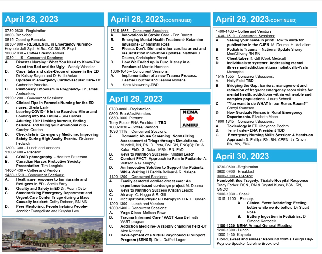NENACanada's tweet image. LAST WEEK TO GET YOUR EARLY BIRD TICKETS!!!
 
Last day for Early Bird Tickets is March 26, 2023. 
You do not want to miss this conference!!! There are some amazing presentations, skills stations, vendors and more. 
Conference pricing at the Westin will only last until March 28th.