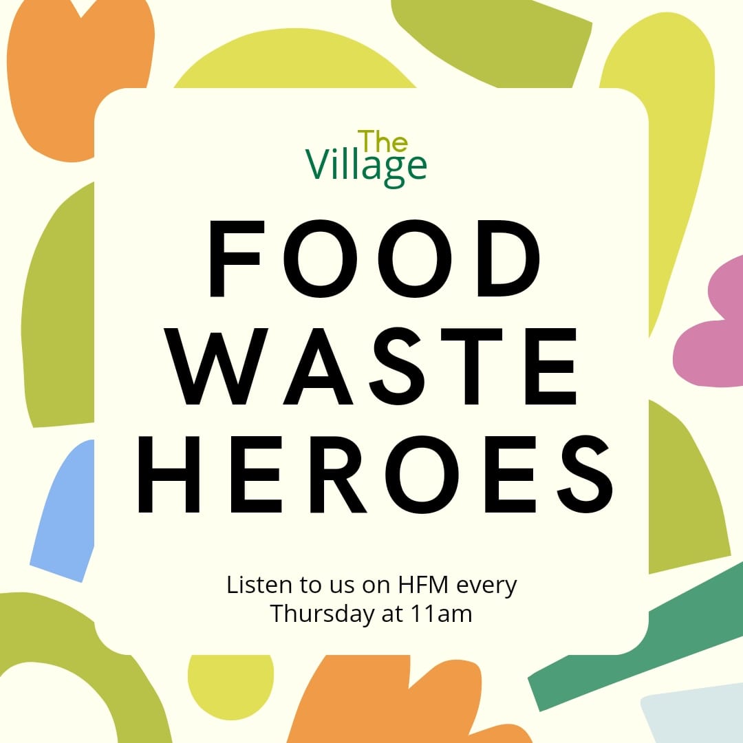 People working hard in &amp; around Market Harborough to reduce food waste &amp; promote sustainable living are guests on HFM every Thursday morning - catch Food Waste Heroes with the Eco Village from just after 11am!