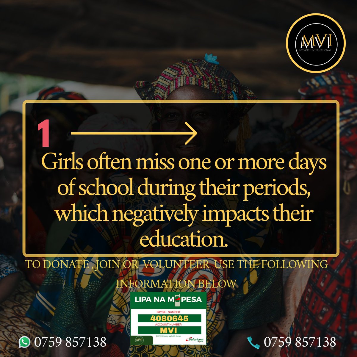Qlyntic's tweet photo. On March 25th we are heading to Kiserian a rural town in Kajiado county to donate sanitary pads to teenage mothers, We will also provide packages containing menstruation products, soap, and clean underwear in humanitarian emergencies so that women, girls, and people who https://t.co/qaTN1Sif1n
