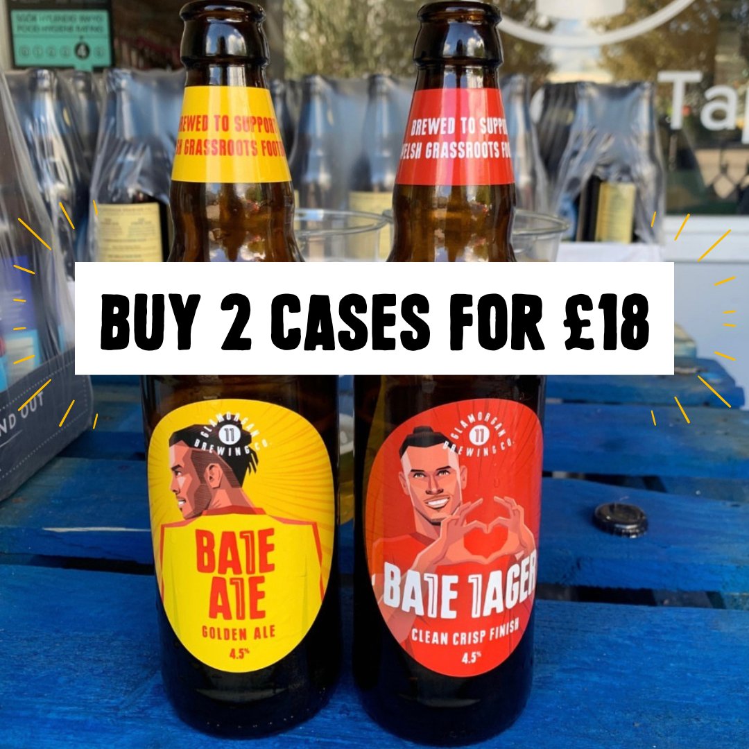 GlamBrewingCo's tweet image. 🏴󠁧󠁢󠁷󠁬󠁳󠁿⚽️🍻 BALE ALE &amp;amp; BALE LAGER OFFER! 🍻⚽️🏴󠁧󠁢󠁷󠁬󠁳󠁿
To celebrate the upcoming @FAWales Euro 2024 Qualifier matches against Croatia and Latvia over the next week, we have a special offer just for you!

🍻 BUY any TWO CASES of BALE ALE or BALE LAGER for £18! (8 x 500ml per case) 🍻 

1/2 👇🏻
