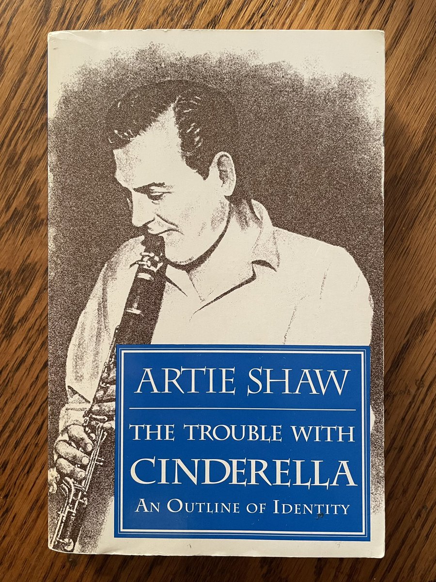 “The Trouble with Cinderella: An Outline of Identity” by #ArtieShaw is a remarkably candid autobiography that’s a window into both popular music of the 1930s and a restless mind. Particularly fascinating to me was the account of his formative years growing up in #NewHaven. #Swing