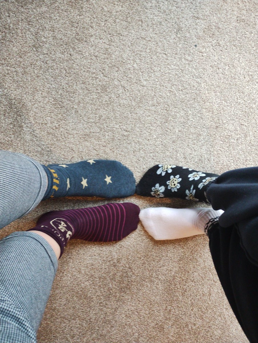 BeecroftFaye's tweet photo. Odd socks for #oddsockday @Gourockpr https://t.co/rwrymTKLmI