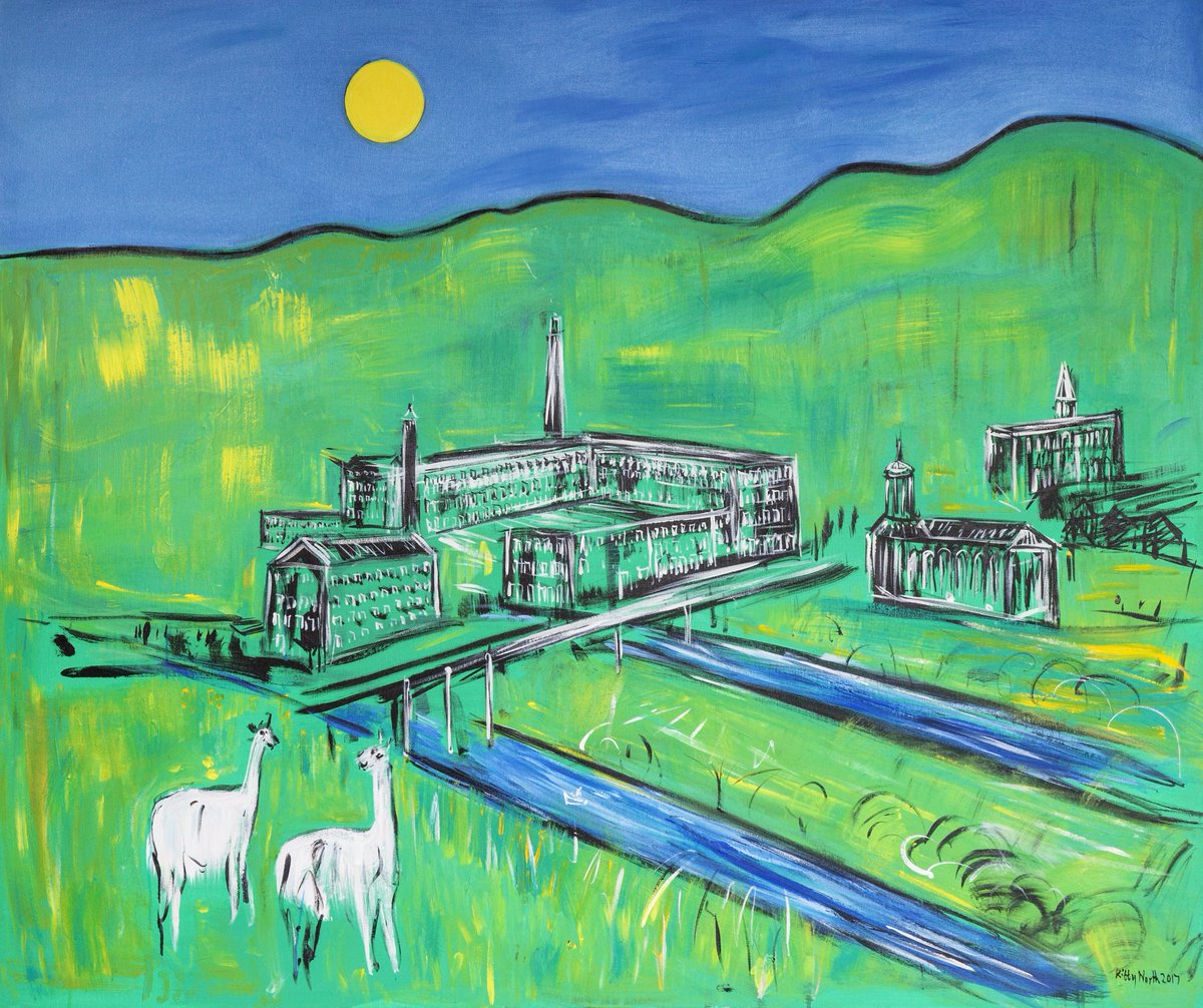 Check out our #7reasons to visit <a href="/SaltsMill/">Salts Mill</a> in #saltaire, from incredible #paintings by #DavidHockney to #Burmantofts #ceramics. See >>> tinyurl.com/y2s6s6h6