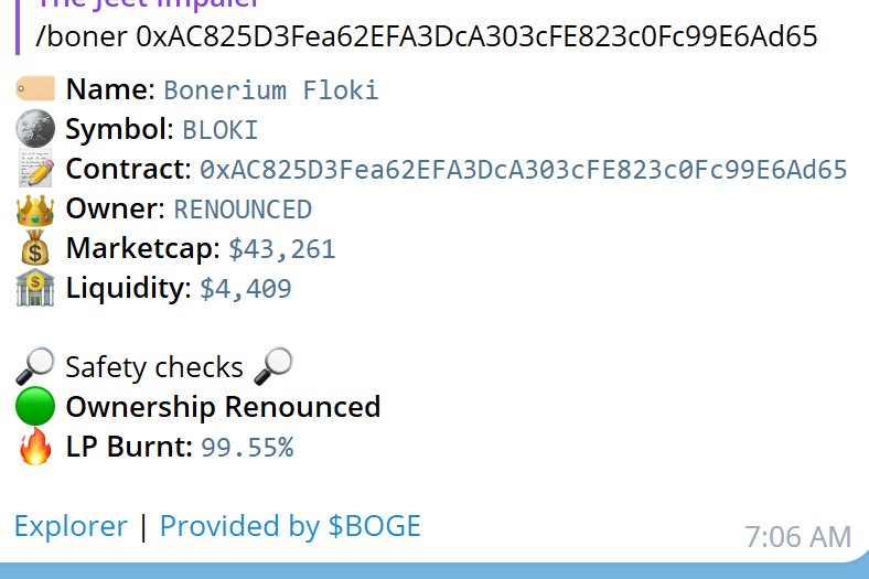 Bonerium_Floki's tweet photo. An amazing launch on the new Bonerium Network. We bring you the First Floki on this network. 

Beautiful Launch starting at around 1k MC and currently at 43k MC. In just in 2.5 hours of launch.

We are also currently Whitelisted on BoneSwap for all new potential investors. $BLOKI https://t.co/KLCDkPXNlA