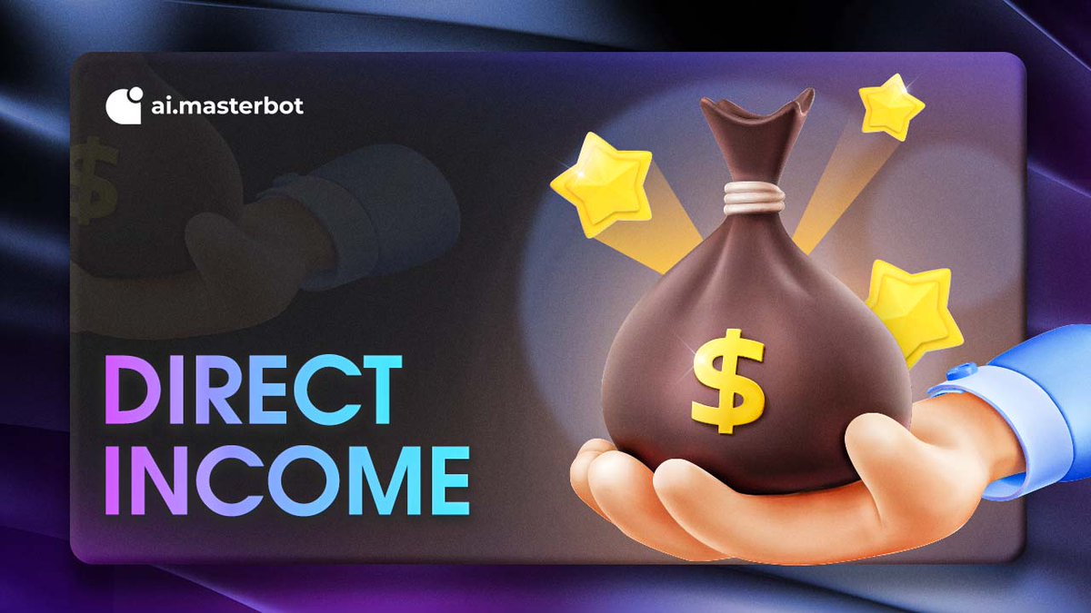 aimasterbot's tweet photo. 👾AIMasterBOT: REFERRALS
💰Use AIMasterBOT and get DIRECT INCOME UP TO 30%💰
👉🏻Specifically, with TIER 5->10, you will receive
🔥Immediately 2 USDT (2%) for the package sign-up bonus.
🔥2% for the profit after sharing.
🔥Totally 5% for the referral fee bonus from trading volume. https://t.co/PAsvFmzEI1