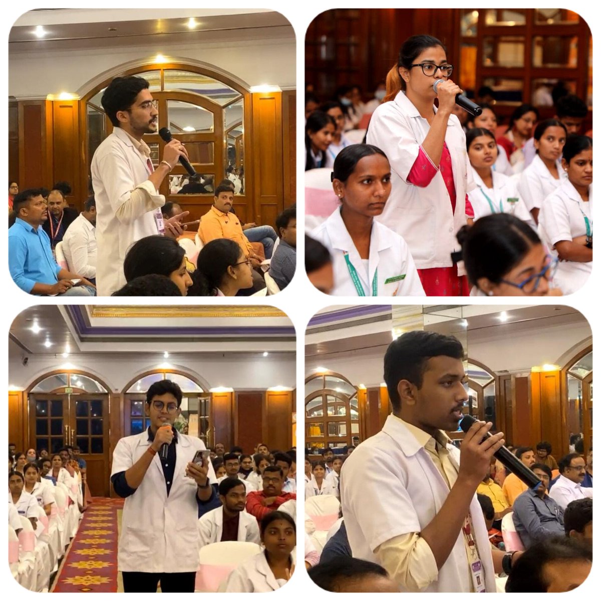 sabvmcri's tweet photo. It was an interactive manifesto programme focusing the needs of the health care workers and community. Union minister of health and family welfare Sri Mansukh L Mandaviya and Minister of health and family welfare and medical education for Karnataka presided over the event. https://t.co/Mpmn0uMKM4