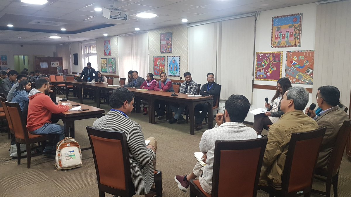 Happening NOW!
A panel discussion on the ‘Role of media in communicating science to the public to enhance awareness of the critical role of #Media in combating #Disinformation &amp; #Misinformation &amp;
credible, evidence-based #Science reporting commemorating #WorldWaterDay2023