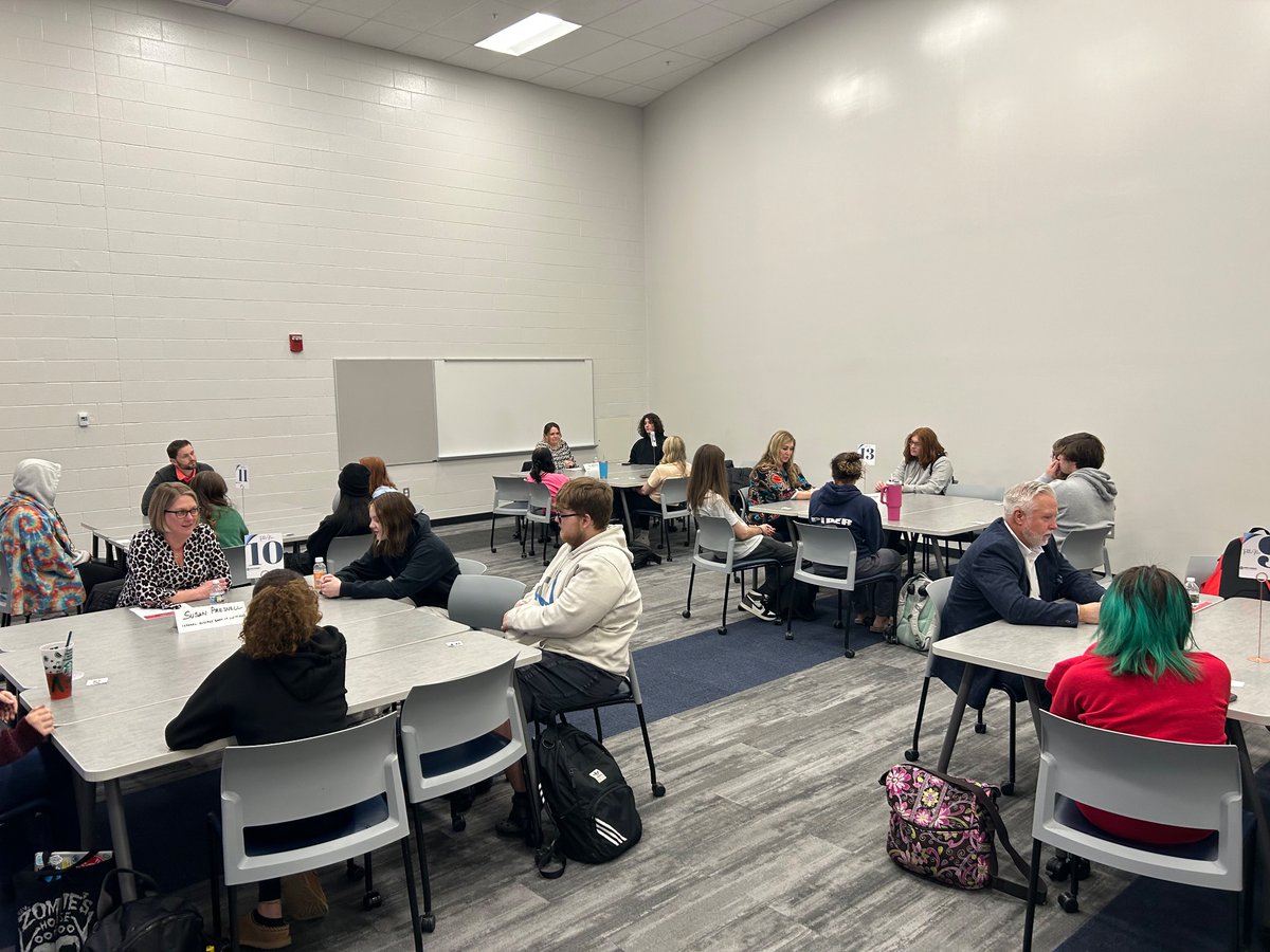 Exciting to see <a href="/WCHSWolves/">West Clermont HS</a> students participating in speed mentoring!  They’re seizing the opportunity to learn from experienced professionals and gaining valuable insights to help them grow! Thank you to the <a href="/ClermontChamber/">Clermont Chamber</a> for your help with this event!