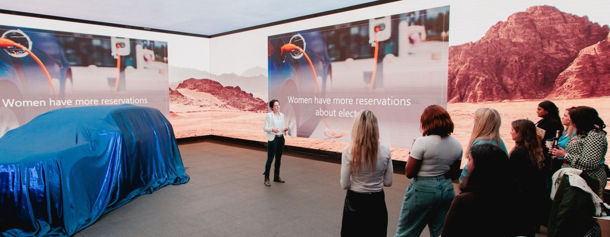 Countdown to <a href="/forduk/">Ford UK</a> new electric car reveal today. A preview group with <a href="/charlottevowden/">Charlotte Vowden</a> <a href="/ToniVerse/">ToniVerse</a> <a href="/DanniMenzies/">Danni Menzies</a> <a href="/marisa_elle/">Marisa Brand</a> <a href="/BySarahTooze/">Sarah Tooze</a> <a href="/WildBethan/">Bethan Wild</a> saw it to explore female-friendly content to help women drive electric.  Ably assisted by <a href="/ErinBakerMotors/">Erin Baker</a> <a href="/Cat_Blee/">Catherine Blee</a> <a href="/GTOpoppy/">Poppy McKenzie Smith</a>