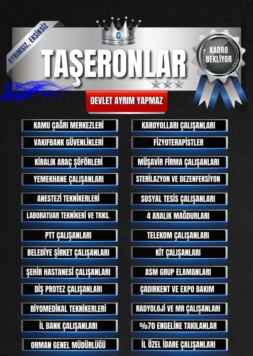 Taseronplatform's tweet photo. Tağ: SosyalDevlette TaşeronOlmaz

MÜSAİT OLAN ARKDŞLAR TWEET ATALIM.

TAKİP ETMEYİ UNUTMAYALIM
PAYLAŞIMLARI RT VE BEĞENİ YAPALIM https://t.co/m7MCRZlg3K