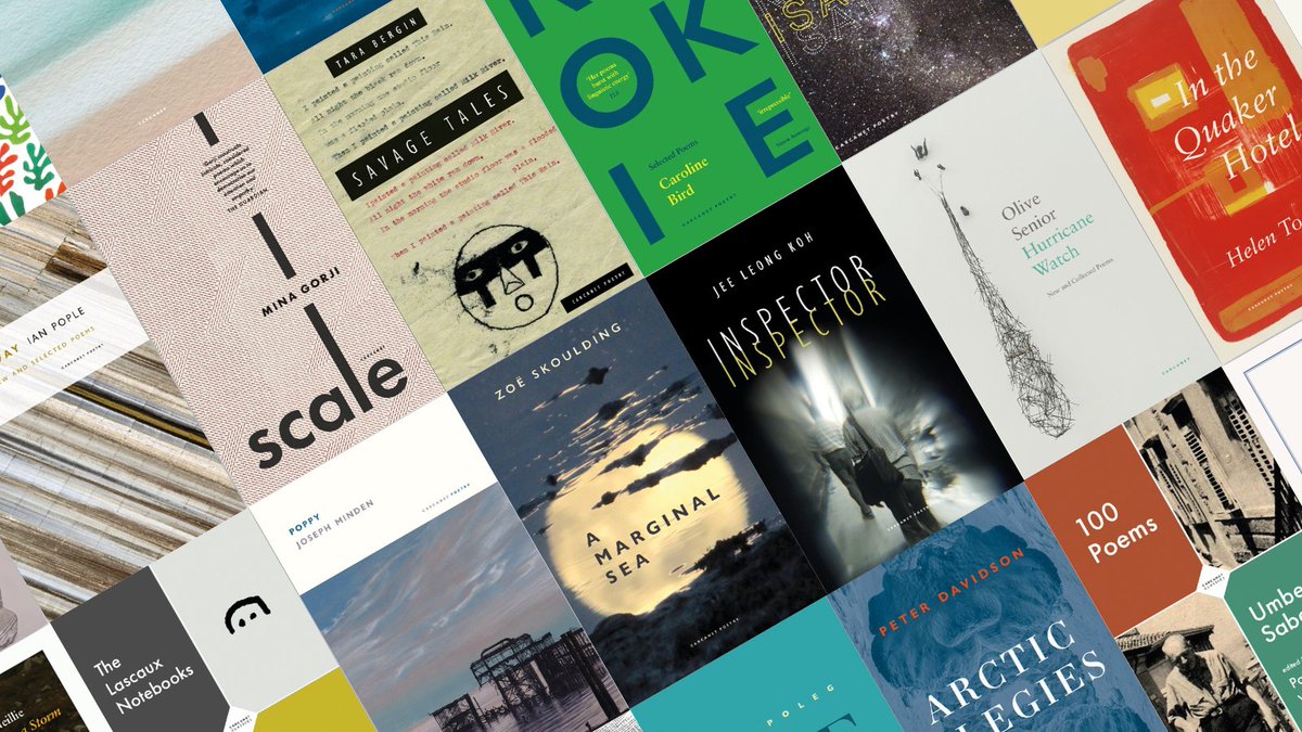 We invited @angusph, @RobGMacfarlane, <a href="/dbvisel/">Dan Visel</a>, <a href="/dwilk/">David Wilk</a>, @OldFortunatus, Guy LeCharles Gonzalez, <a href="/OliveFSmith/">Olivia Smith</a> &amp; Richard Nash to select 4 books they would read from <a href="/Carcanet/">Carcanet Press</a>'s 2022 collection.

View the recommendations (expires in 2 days): bit.ly/Carcanet2022Re…

#WorldPoetryDay