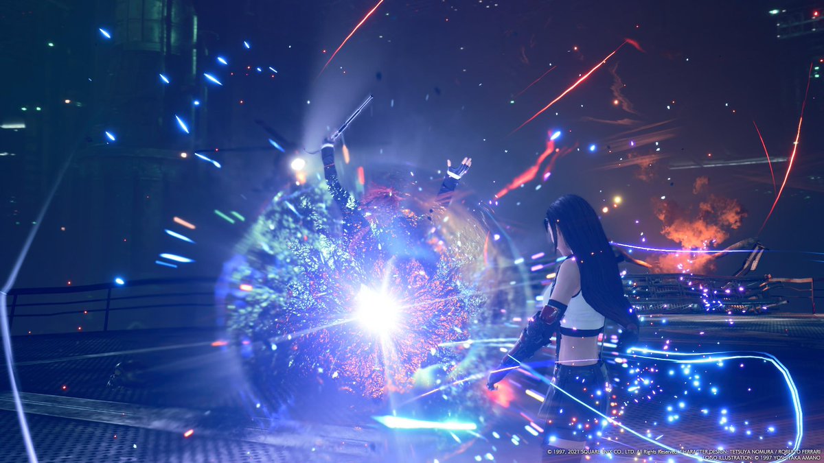 EmmaArundell's tweet photo. Happy #TifaTuesday! Reno learnt the hard way what happens when you mess with her๐๐ฅ
#FinalFantasyVIIRemake #FF7R #TifaLockhart #Reno #ใใฃใใก #ใฌใ #Avalanche #TheTurks #Shinra #ChiTrap #VirtualPhotography #PS5Share https://t.co/v3NAsVjGHk