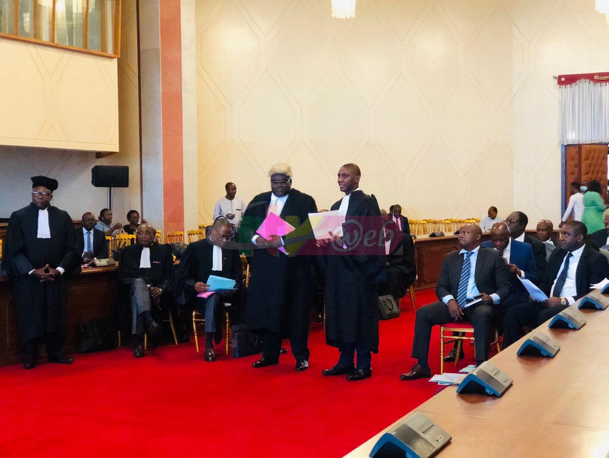CRTV_web's tweet photo. #237Vote 
#SenatorialElection 
The SDF petition to cancel the senatorial election of the March 12 in the North West region has been discontinued at the Constitutional Council. The party filed a petition to end the procedure prior to the public hearings. https://t.co/LhPNPfV1D8