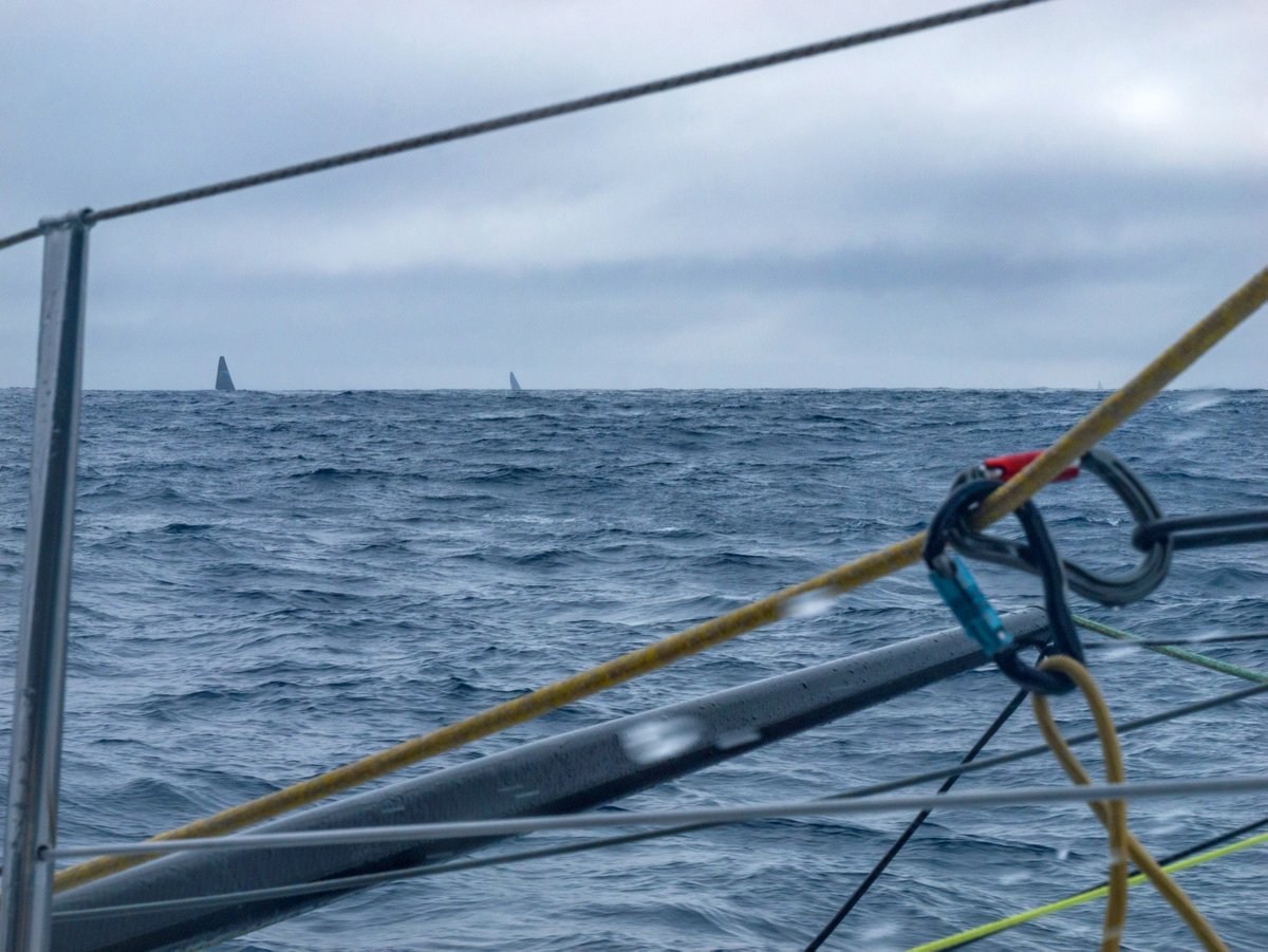 theoceanrace's tweet image. 💬 A message from @auriolantoine onboard #TeamMalizia: 

If you look carefully you can see the 4 IMOCAs in the image 😱

#TheOceanRace