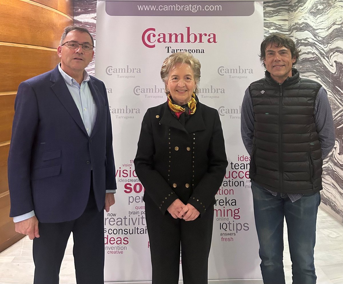 CambraTarragona's tweet image. 🤝Laura Roigé, presidenta de @CambraTarragona, i Josep M. Maixé, de #TENSOLUTIONSSOFTWARE, han acordat que la tecnològica sigui #PARTNER de #CambraTGN360, nova àrea de negoci de la Cambra, especialitzada en digitalització.
.
ℹ️ + info👉cambratgn360.com/partners/ten-s…
.
#digitalització
