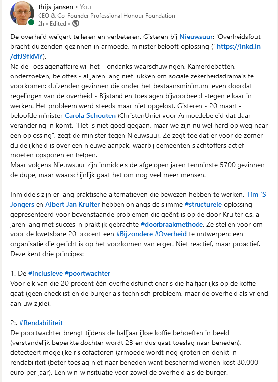 largitio's tweet photo. Het enige dat de overheid hoeft te doen is #succesvolle #alternatieven promoveren tot #structurele #oplossing. Waar wachten de ambtenaren op? https://t.co/eb6cSDWiFt