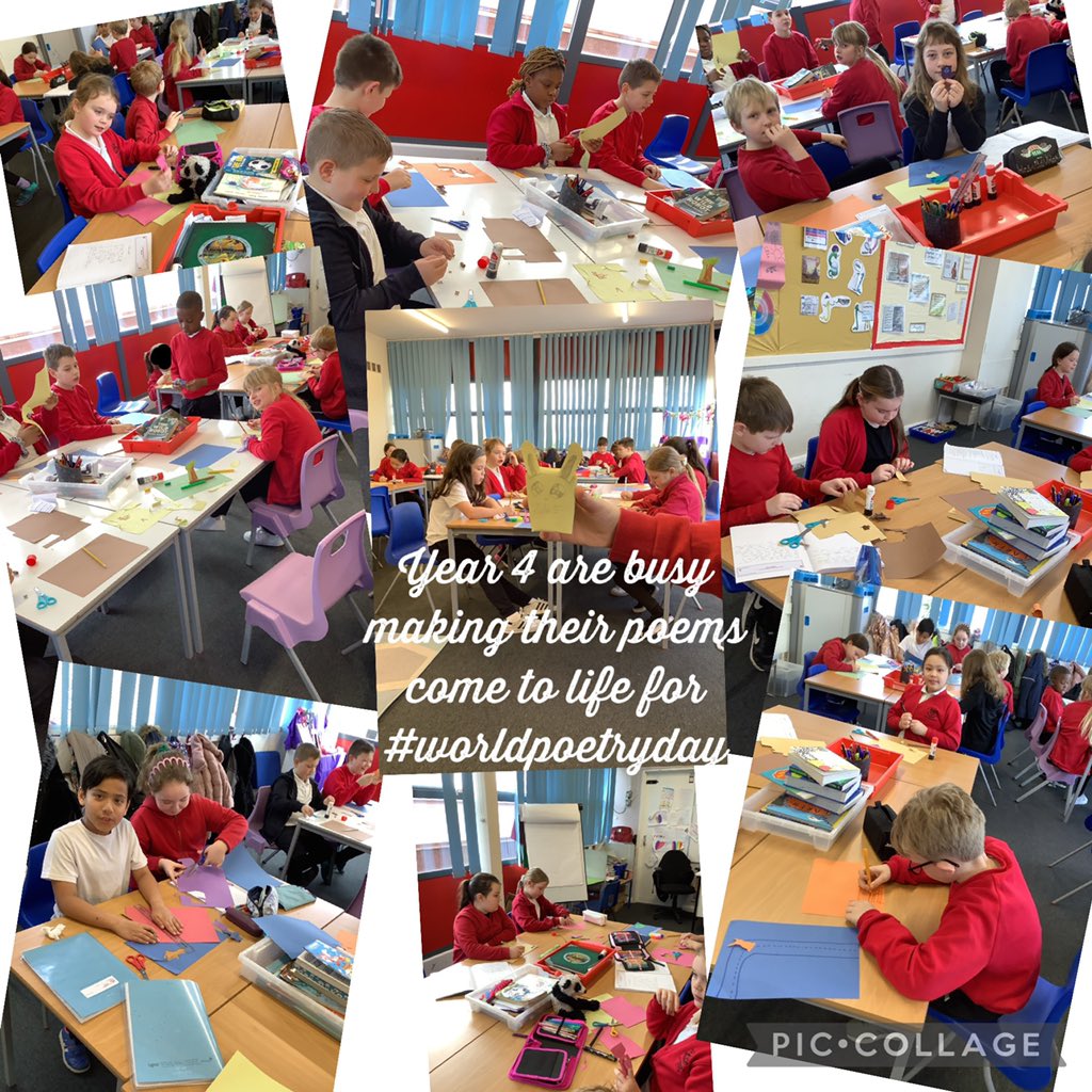 Y4_STM's tweet photo. Year 4 are loving #worldpoetryday @STM_Hull https://t.co/wOrRwgvoPR