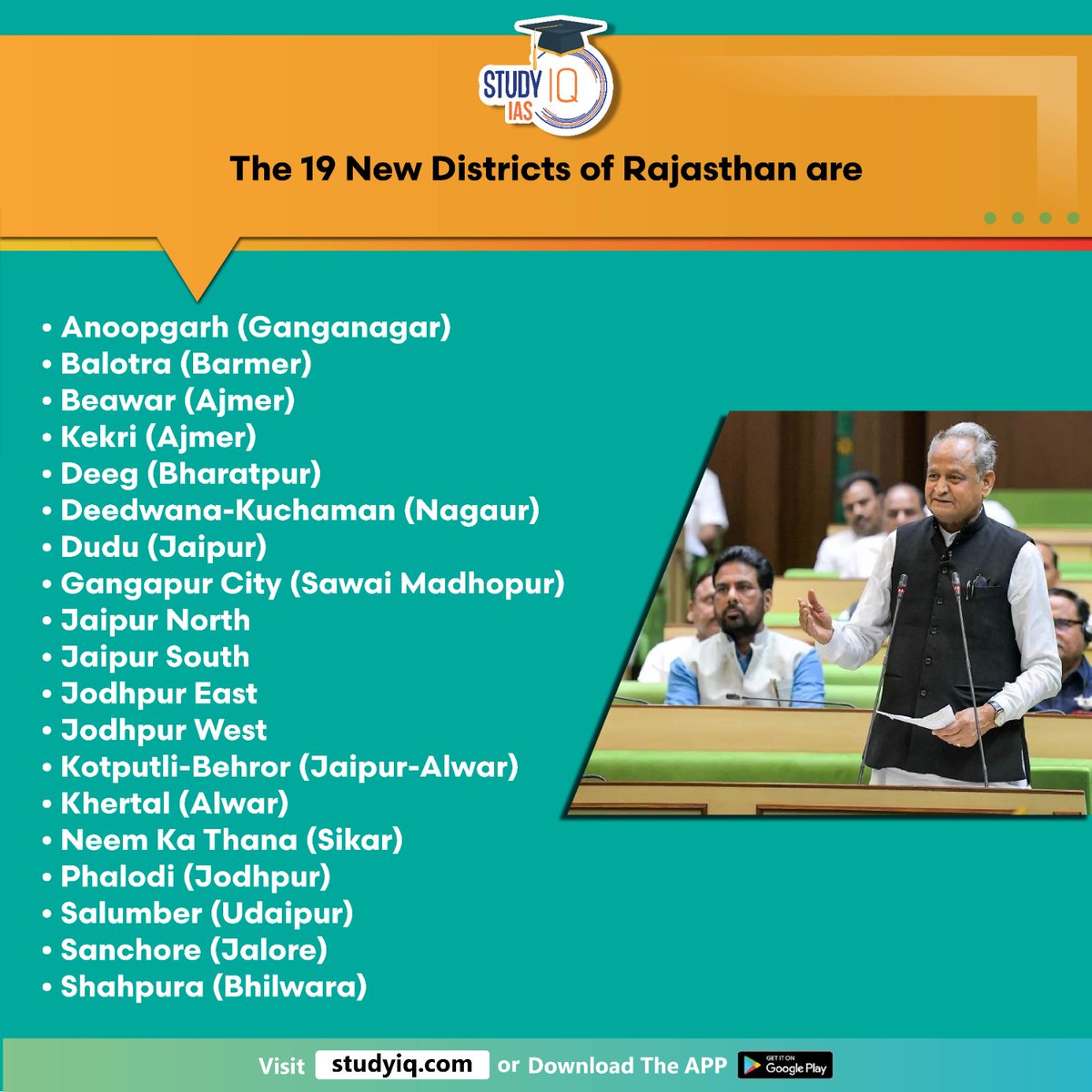 19 New Districts In Rajasthan

#cmgehlot #newdistricts #rajasthan #electionslate #newdivisions #divisionalheadquaters #sikar #banswara #barmer #beawar #ajmer #kekri #deeg #deedwanakuchaman #dudu #gangapurcity #jaipurnorth #jaipursouth #jodhpureast #jodhpurwest #khertal