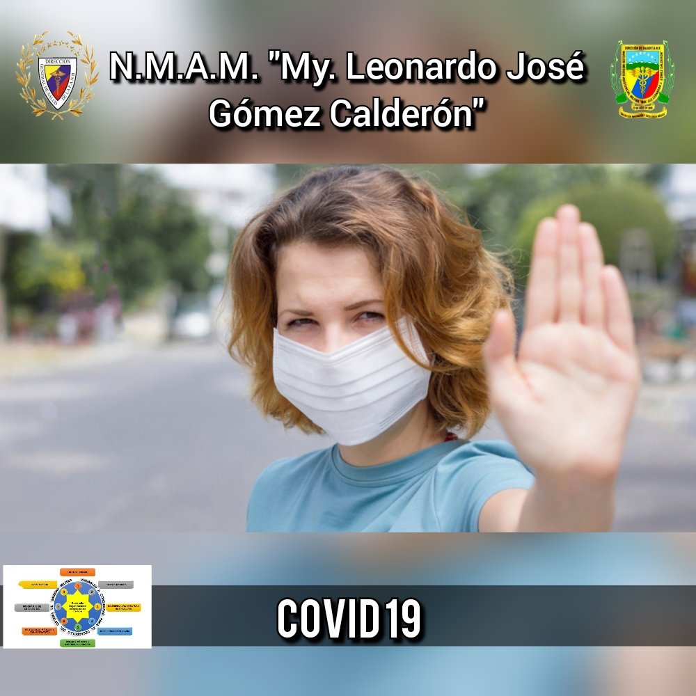 #21Mar || Pongamos un alto en la propagación del Covid 19, siguen aumentando los casos por el descuido de las medidas de Bioseguridad, cuidarse es tarea de todos.
<a href="/DigesaludFANB/">DIGESALUDFANB</a> 
<a href="/ServiciosMPPDVe/">Viceministerio de Servicios para la Defensa 🇻🇪</a> 
#SoloUnidosVenceremos