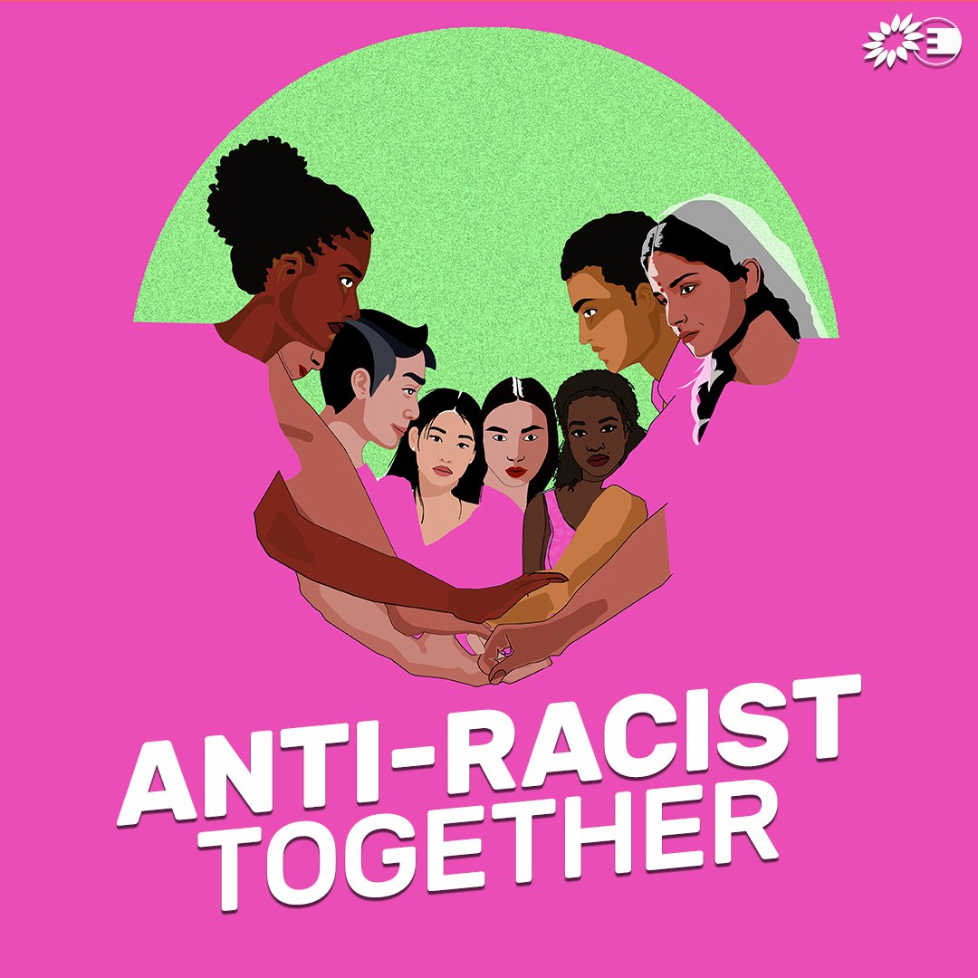 GreensEFA's tweet photo. We must be anti-racist, together, everywhere, at all times.

On today’s #AntiRacismDay, we call on the EU to do its part by giving people legal protection against all discrimination.

#EUAntiRacism #ARDWeek #FightRacism https://t.co/CAqjys8Zoc