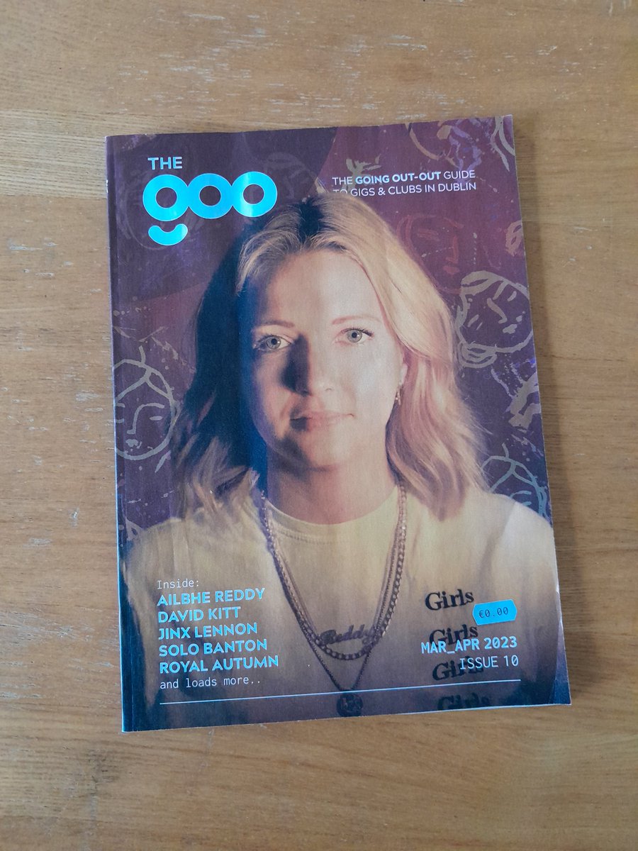 chunky66's tweet photo. My interview with David Kitt is in the latest issue of The Goo.
David starts his IRE/UK tour on March 31st, the same day he releases his new album, 'Idiot Check'.
So check out the mag, the interview, the tour and the new album, all well worth it! ๐
#DavidKitt #IdiotCheck #TheGoo https://t.co/1papBhAi8J