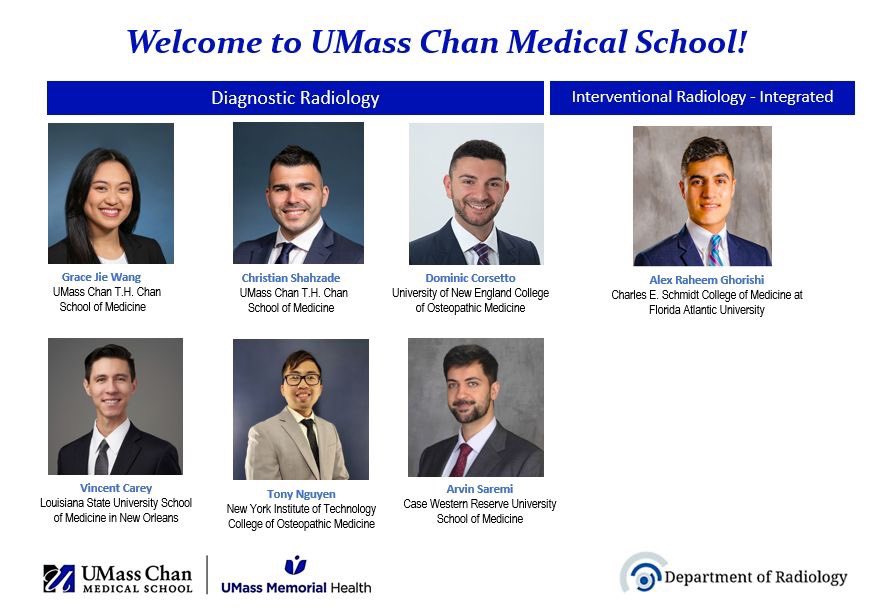 UMass Chan Interventional Radiology Residency tweet media