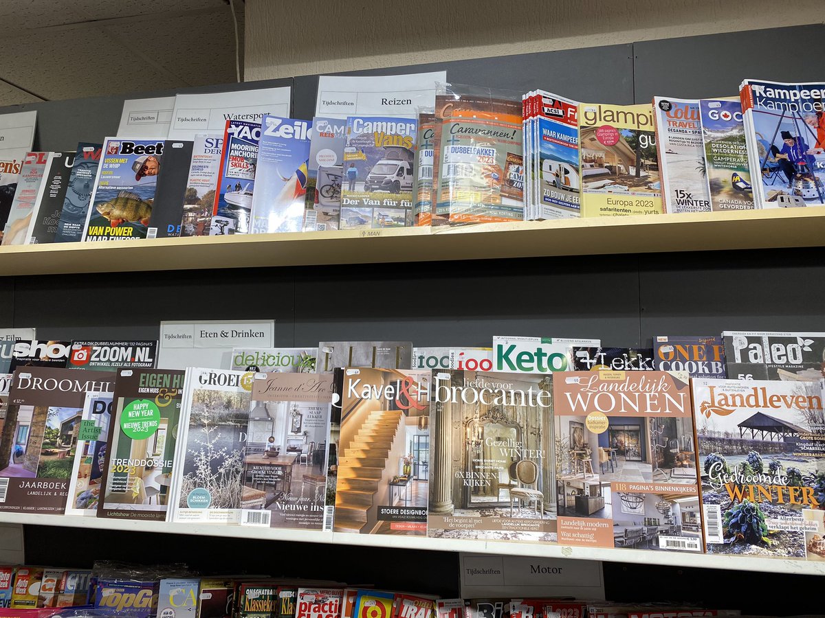 Wat denk jij? Aan hoeveel titels in dit tijdschriftenschap heb ik meegewerkt? #magazines