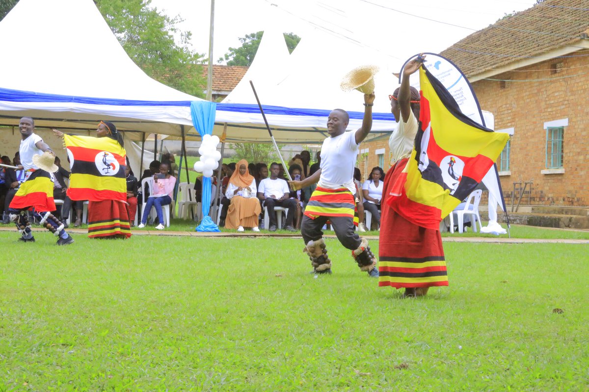naswu_'s tweet photo. One aspect we take pride in in Uganda is the variety and diversity of cultures we have across the country. We have received a beautiful cultural music and dance interlude from the Banyakitara students of @UnivKisubi. 
#WSWDug23  #WSWD23 #WSWD2023 https://t.co/4GWigvdT9z
