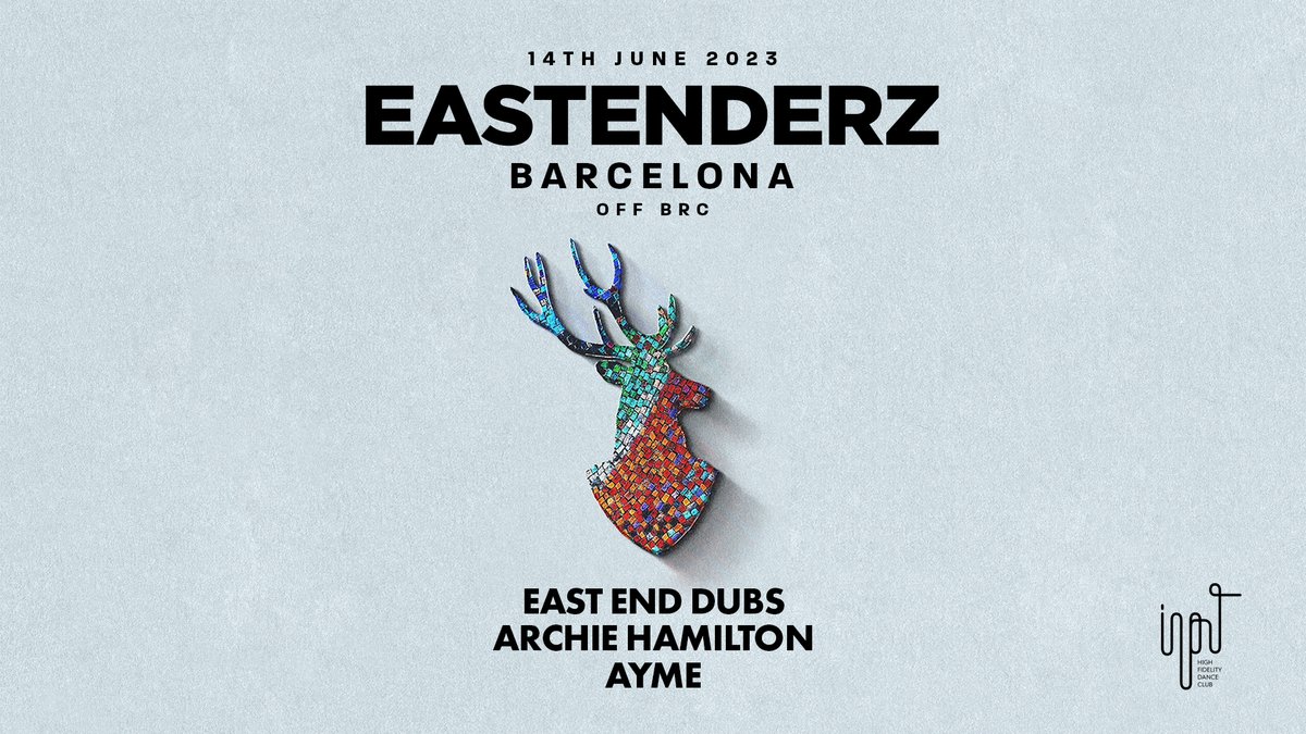 inputdanceclub's tweet photo. LINEUP is finally out for the new EASTENDERZ chapter at INPUT during OFFBCN Week ...
@EastEndDubs , @archiebhamilton and Ayme will spread the vibe to make this night unforgettable 🪩
Tickets vailable : https://t.co/xCno818qD7
#input #inputbcn #eastendubs #eastenderz #barcelona https://t.co/VnFrQ3PEo6