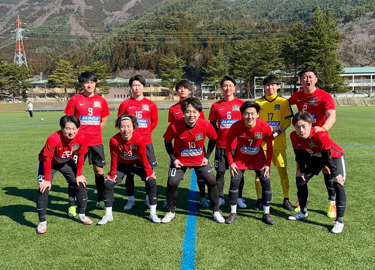 scnh4's tweet photo. 今週末26日(日)に八戸市多賀多目的運動場で天皇杯予選1回戦が行われます！

ヴァンラーレのホーム開幕戦ついでに下手くそなオッさんが魂剥き出しでピッチを駆ける社会人フットボールにも注目していただけると有り難いです！！

#ボゴーレD津軽FC #津軽のワダアツ #闘うサラリーマン https://t.co/6K8yyyUjM3
